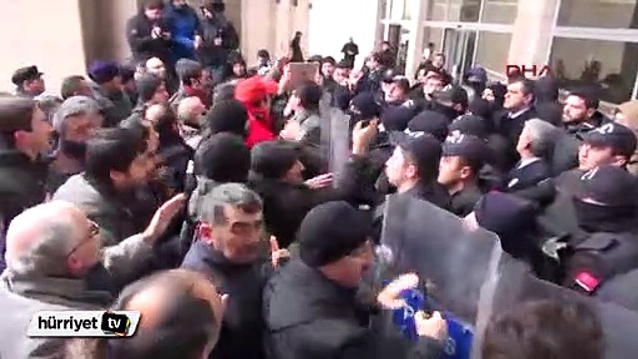Adliyede gerginlik