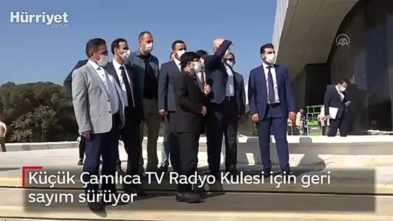 Küçük Çamlıca TV Radyo Kulesi için geri sayım sürüyor