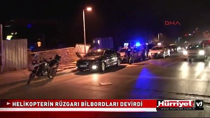 GAZETECİLER VE POLİSLER ZOR ANLAR YAŞADI