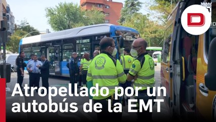 Muere un hombre de 85 años atropellado por un autobús de la EMT en Carabanchel