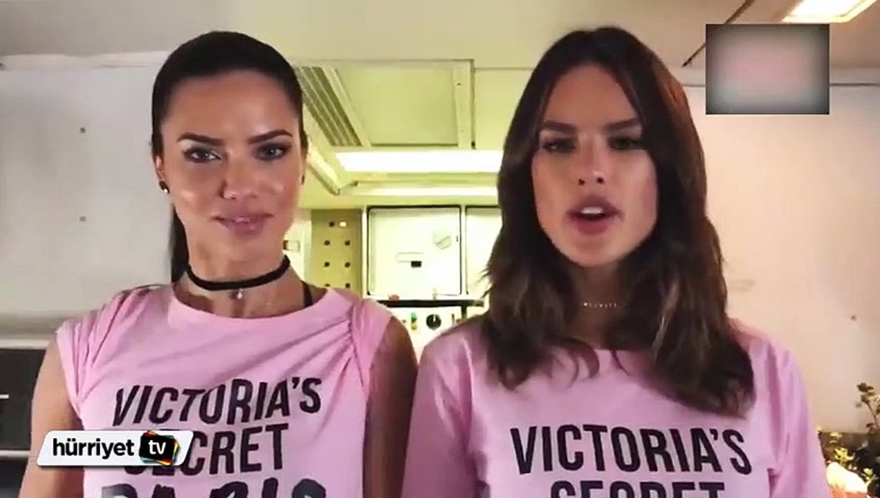 Victoria's Secret modelleri hostes oldu