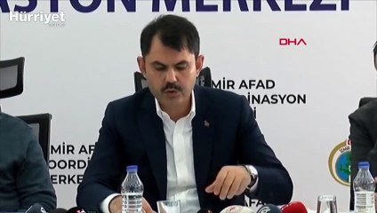 Çevre ve Şehircilik Bakanı Murat Kurum açıklamalar