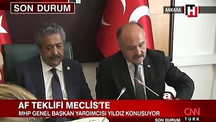 MHP teklifini TBMM'ye sundu
