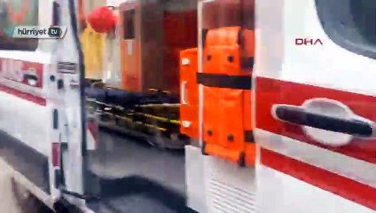 Kamyonun altında sıkışan çocuğu AFAD ve itfaiye ekipleri çıkardı