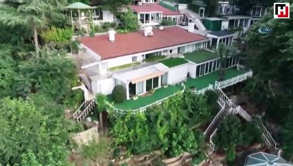 Adnan Oktar'ın villasından kaçarken kullandığı patika yol ilk kez bu kadar net görüntülendi