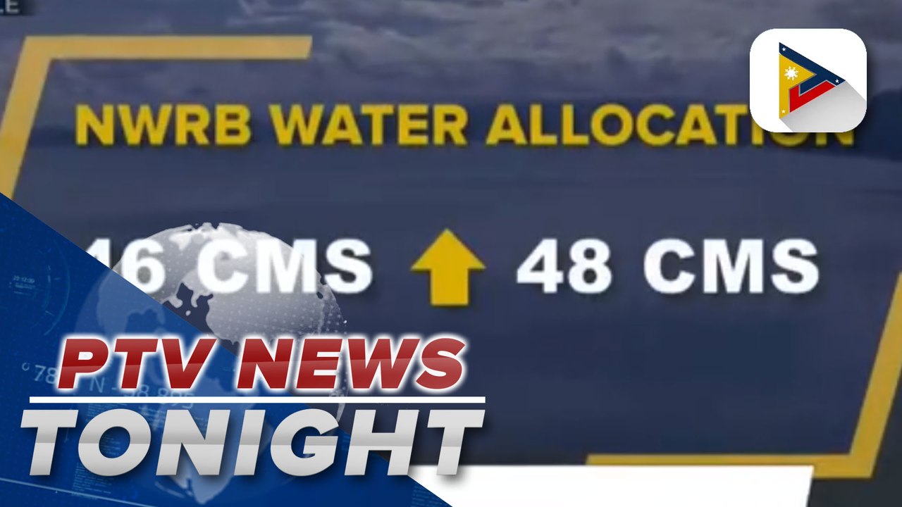 NWRB opts to increase volume of water being released by Angat Dam to prevent water service interruptions