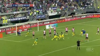 ADO Den Haag kalecisi Hansen'den inanılmaz gol!