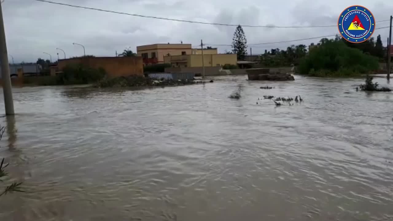 Maltempo, Protezione Civile: "Seria situazione nel Trapanese"