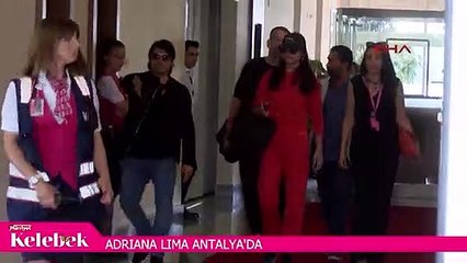 Adriana Lima Antalya'da