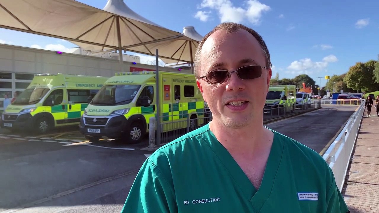 Michael Stewart, Ed Consultant at Royal Preston Hospital video