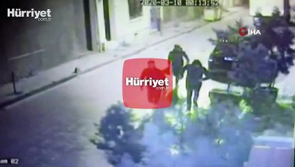 Fatih'te yabancı uyruklu şahısların ellerini ve ayaklarını bağladılar