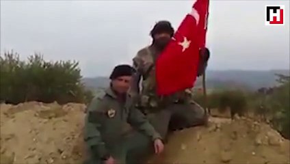Mehmetçik, Raco'ya Türk bayrağını dikip böyle ezan okudu