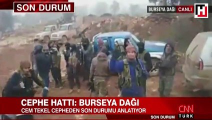 Burseya Dağı'nda operasyon sürüyor... Sıcak görüntüler