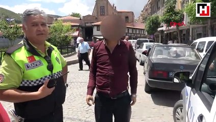 11 yıldır protez elle otomobil kullanan sürücü yakalandı
