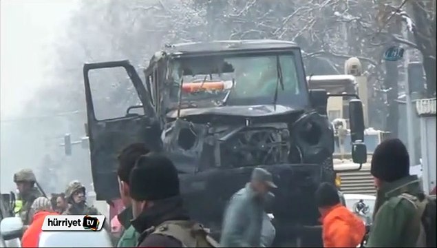 Afganistan'da Türk Büyükelçiliği konvoyuna bombalı saldırı