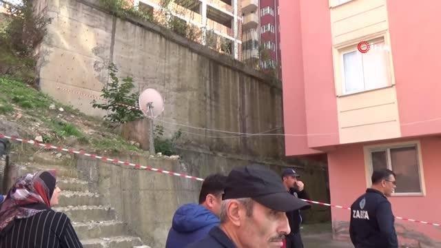 Zonguldak haberleri | Zonguldak'da istinat duvarı çöktü: 20 daire tahliye edildi