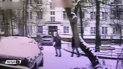 Moskova'da üzerine ağacın devrildiği genç kız öldü