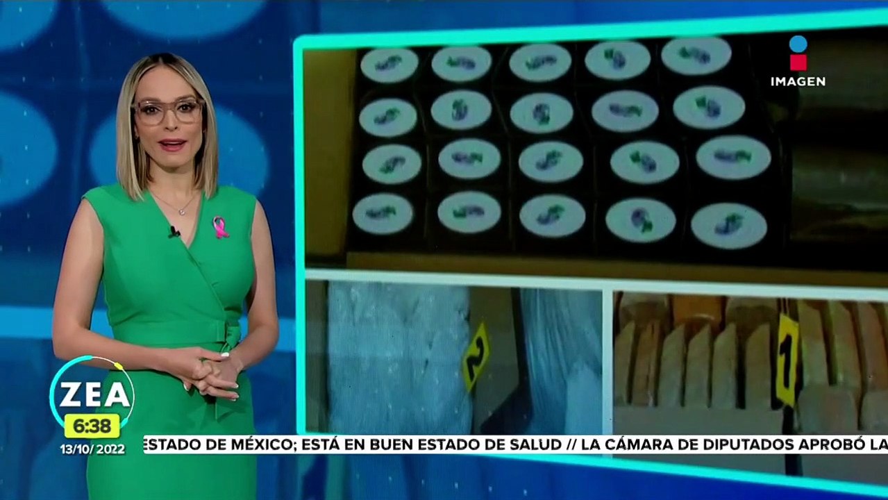 Golpe al narco: la FGR asegura 310 kilos de metanfetaminas