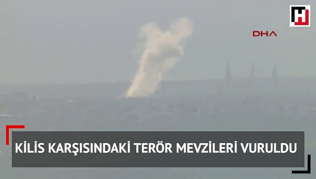 Afrin bölgesindeki PYD/PKK hedefleri tank ve top atışlarıyla vuruluyor