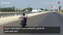 Trafikte adeta ölüme meydan okudu!
