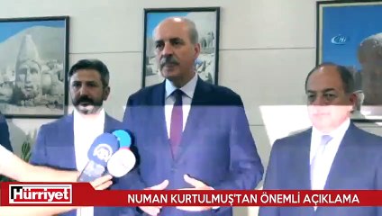 Başbakan Yardımcısı Numan Kurtulmuş'tan Afrin açıklaması