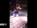 Kosova'da kar yağışı trafik kazalarına neden oldu