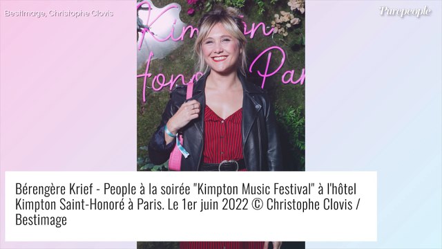 J'avais choisi la robe, la salle, le traiteur ... Bérengère Krief a annulé son mariage et révèle pourquoi