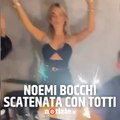 Francesco Totti e Noemi Bocchi scatenati in discoteca: il video insieme alla nuova fidanzata