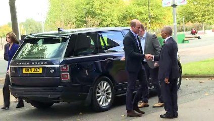 Prince William shoots and scores at Copper Box arena