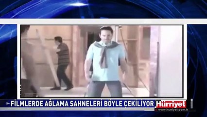 FİLMLERDE DUYGUSAL SAHNELER BÖYLE ÇEKİLİYOR