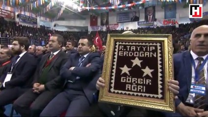 Cumhurbaşkanı Erdoğan, Ağrı Ak Parti İl Kongresi'nde konuştu