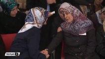 Sare Davutoğlu, şehit cenazesinde gözyaşlarını tutamadı
