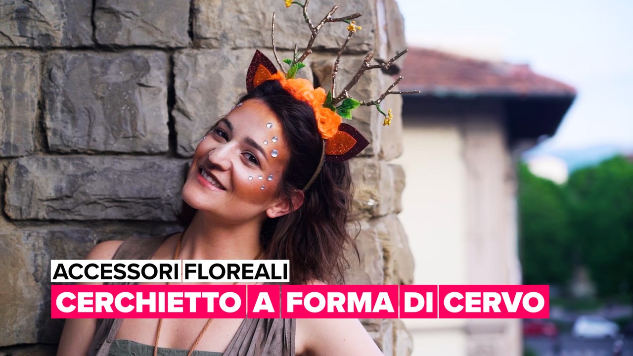 Accessori floreali: Cerchietto a forma di cervo