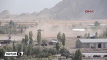 Kobra helikopterleri Ağrı Dağı'nı bombalıyor