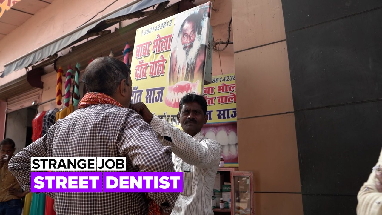 What a street dentist in India really does