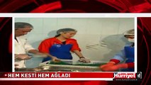 ÜNLÜ SUNUCU GÖZYAŞLARINA BOĞULDU