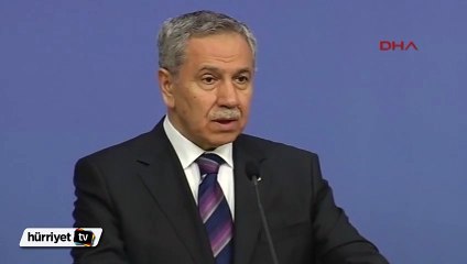 Bakanlar Kurulu sonrası Arınç'tan açıklamalar