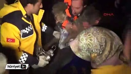 12 yaşındaki çocuk, göçen metruk binanın altında kaldı