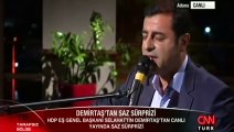 Selahattin Demirtaş canlı yayında türkü söyledi