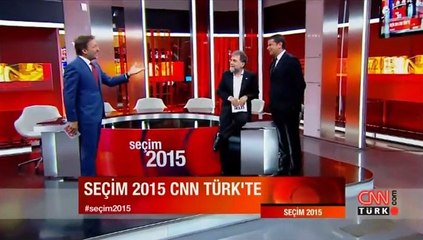 Cüneyt Özdemir, CNN TÜRK stüdyosunu bastı