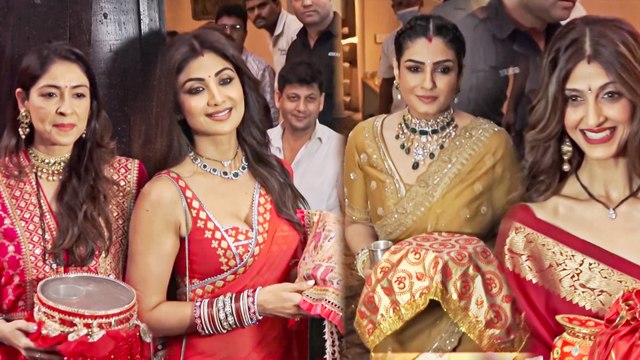 अनिल कपूर के घर पहुंची बॉलीवुड की हसीनाएं सेलिब्रेट करने करवा चौथ