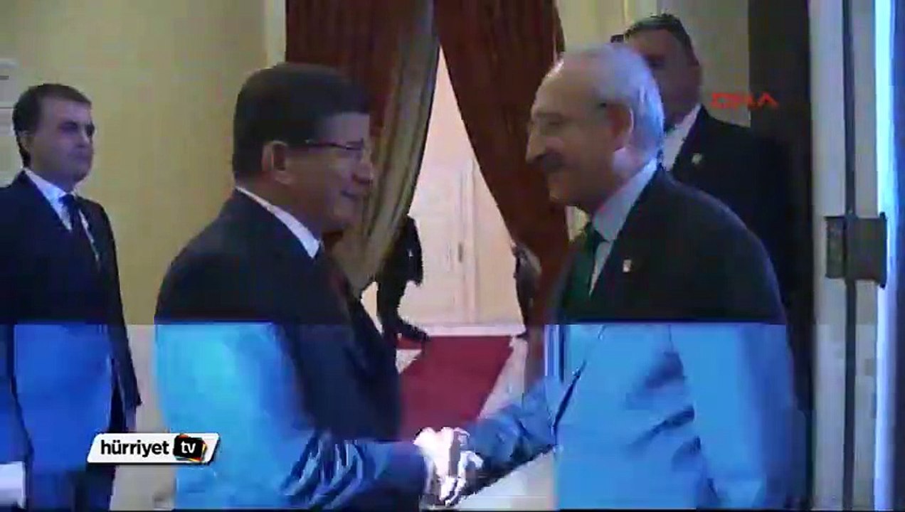 Davutoğlu ile Kılıçdaroğlu, bir araya geldi