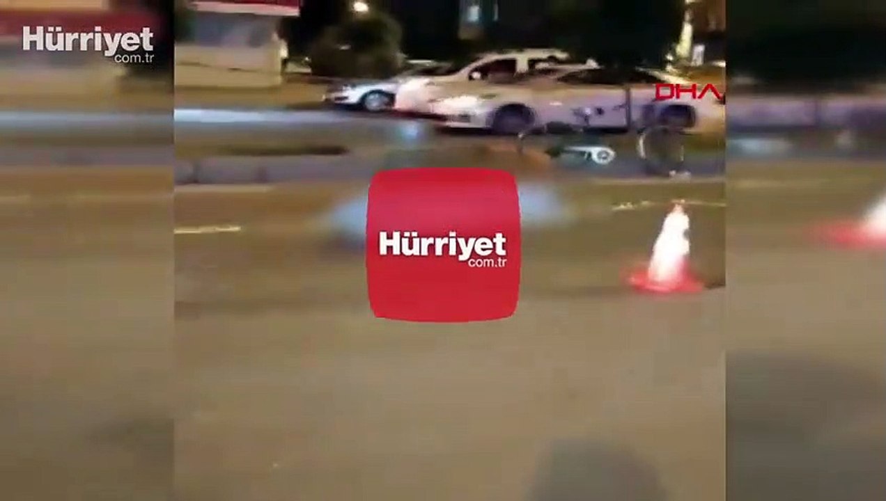 Köpekten kaçan bisikletli düşüp, başını refüje çarparak öldü