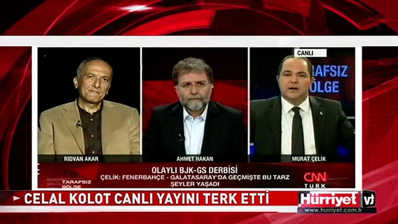 CELAL KOLOT CANLI YAYINI TERK ETTİ