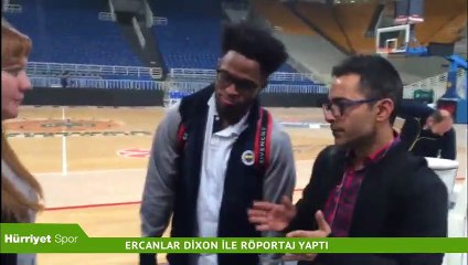 Ahmet Ercanlar sarı lacivertlilerin yıldızı Dixon ile röportaj yaptı