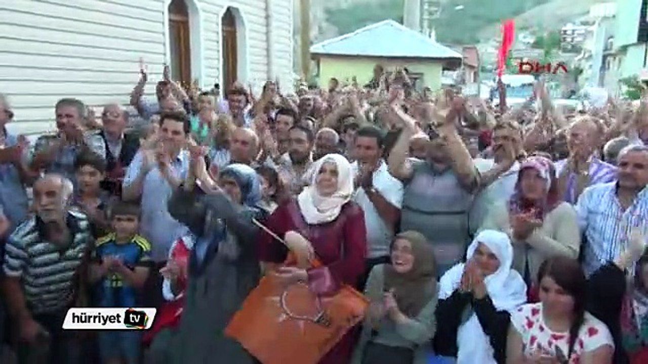 Konya'da Davutoğlu coşkusu