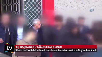 Ahmet Türk ve Artuklu belediye eş başkanları gözaltına alındı