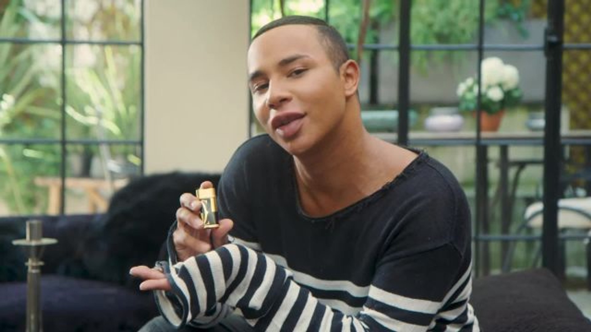 Go Inside the Black-and-Gold World of Balmain's Olivier Rousteing - video  Dailymotion