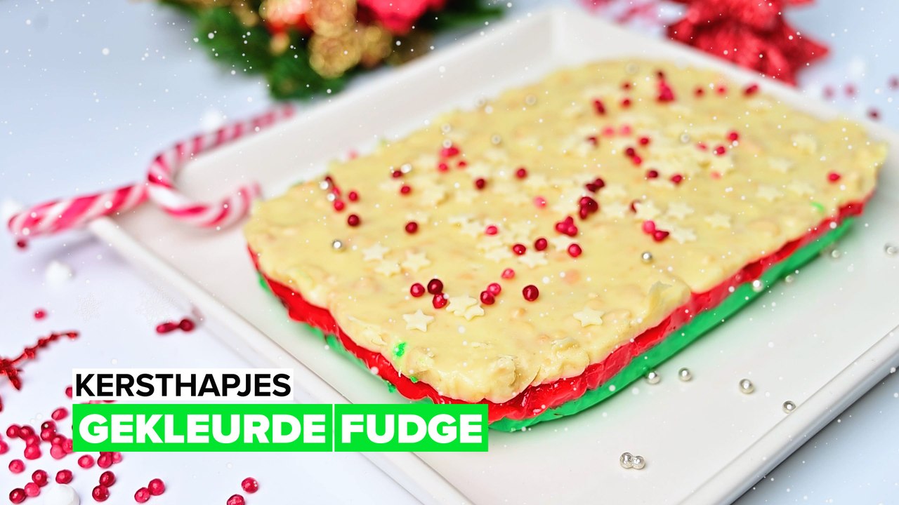 Kersthapjes: Feestelijke Fudge