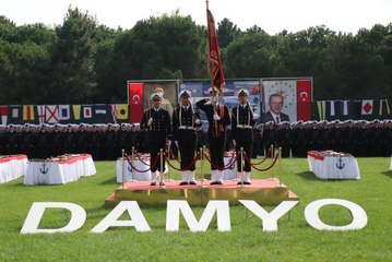 MSÜ Deniz Astsubay Meslek Yüksekokulu'nda ant içme töreni